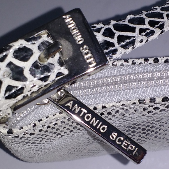 Antonio Scepi Italian Snake-Embossed Leather Bag - Picture 8 of 8